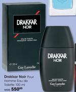 Drakkar Noir Pour Homme Eau De Toilette-100ml Each