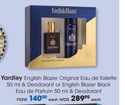 Yardley English Blazer Original Gift Set