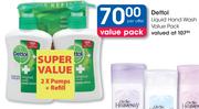 Dettol Liquid Hand Wash Value Pack-Per Offer