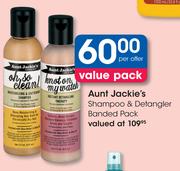 Aunt Jackie;s Shampoo & Detangler Banded Pack-Per Offer