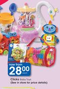 Clicks Baby Toys-Each