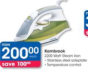 Kambrook 2200 Watt Steam Iron