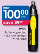 Wahl Battery operated Nose Hair Trimmer
