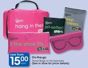 On-The-Go Travel Bags Or Accessories-Each