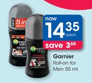 Garnier Roll-On For Men-50ml Each