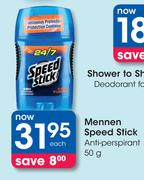Mennen Speed Stick Anti-Perspirant-50g