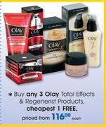 Olay Total Effects & Regenerist Products-Each