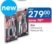 Kiss Manicure & Pedicure Kits-Per Kit