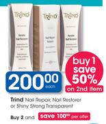 Trind Nail Repair, Nail Restorer Or Shiny Strong Transparent-For 2