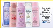 Oh So Heavenly Lotions-720ml Each
