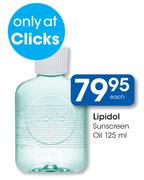 Lipidol Sunscreen Oil-125ml Each