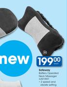 Safeway Battery Operated Neck Massager SJ501R001-Each
