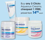 Clicks Aqueous Creams-Each