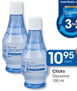 Clicks Glycerine-100ml Each