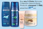 Clicks Skincare Collection Hand & Body Products-Each