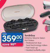 Toni&Guy Extreme Volume Salon Hot Rollers-Per Set