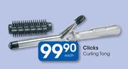Clicks Curling Tong