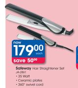 Safeway Hair Straightener Set JA-2861