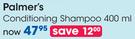 Palmer's Conditioning Shampoo-400ml Each