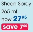 Dark And Lovely Sheen Spray 265ml-Each