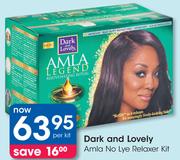 Dark And Lovely Amla No Lye Relaxer Kit-Per Kit