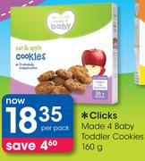 Clicks Made 4 Baby Toddler Cookies-160g Per Pack