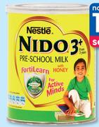 Nido Stage 3+ Pre-School Milk-400g Each