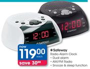 Safeway Radio Alarm Clock-Each