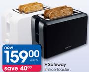 Safeway 2 Slice Toaster-Each