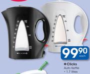 Clicks 1.7Ltr Auto Kettle-Each