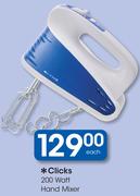 Clicks 200 Watt Hand Mixer-Each