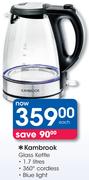 Kambrook Glass Kettle-Each