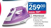 Kambrook 2600 Watt Steam & Spray Iron