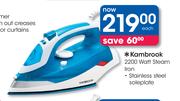 Kambrook 2200 Watt Steam Iron