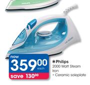 Philips 2000 Watt Steam Iron