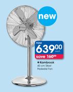 Kambrook 40cm Steel Pedestal Fan