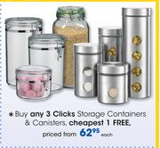 Clicks Storage Containers & Canisters-Each