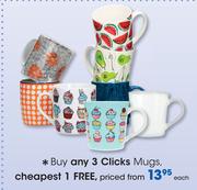 Clicks Mugs-Each