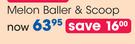 Love Cooking Melon Baller & Scoop-Each