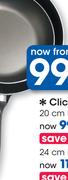 Clicks 20cm Frying Pan-Each