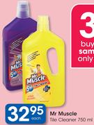 Mr Muscle Tile Cleaner-750ml Each