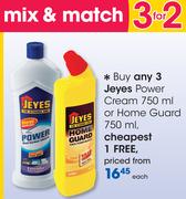 Jeyes Power Cream 750ml Or Home Guard 750ml-Each