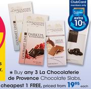 La Chocolaterie De Provence Chocolate Slabs-Each