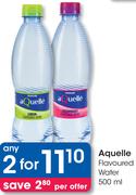 Aquelle Flavoured Water-2x500ml