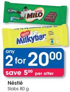 Nestle Slabs-2x80g