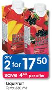 LiquiFruit Tetra-2x330ml