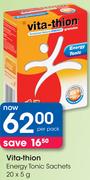 Vita-Thion Energy Tonic Sachets-20x5g Per Pack