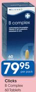 Clicks B Complex 60 Tablets-Per Pack