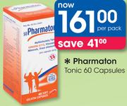 Pharmaton Tonic 60 Capsules-Per Pack