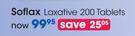 Soflax Laxative 200 Tablets-Per Pack